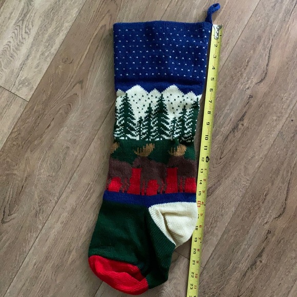 Huge Moose knit Christmas stocking - Picture 1 of 6